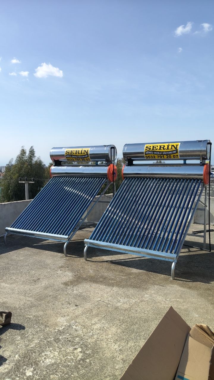 Küçükdikili Mahallesi Güneş Enerjisi Vakumlu Sistem Kurulumu