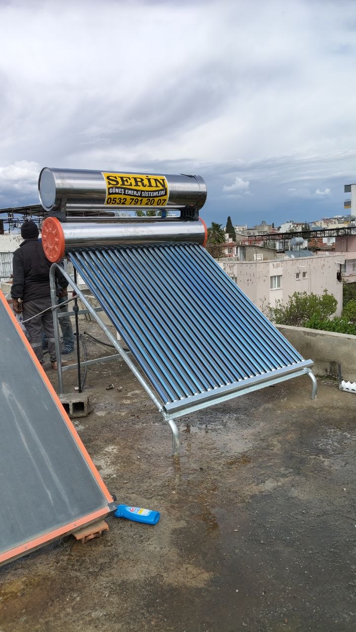 Mithatpaşa Mahallesi Güneş Enerjisi Vakumlu Sistem Kurulumu