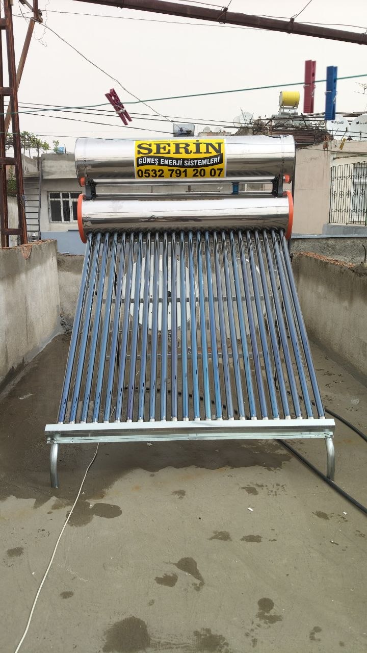 Dağlıoğlu Mahallesi Güneş Enerjisi Vakumlu Sistem Kurulumu